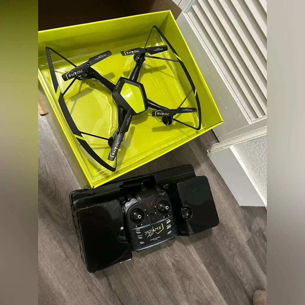 Protocol Dronium III AP Wi-Fi Drone LiveStream Aerial Video Remote Control Cam